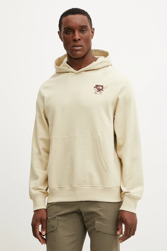The North Face hanorac de bumbac WAMFC print bej NF0A8C333X41