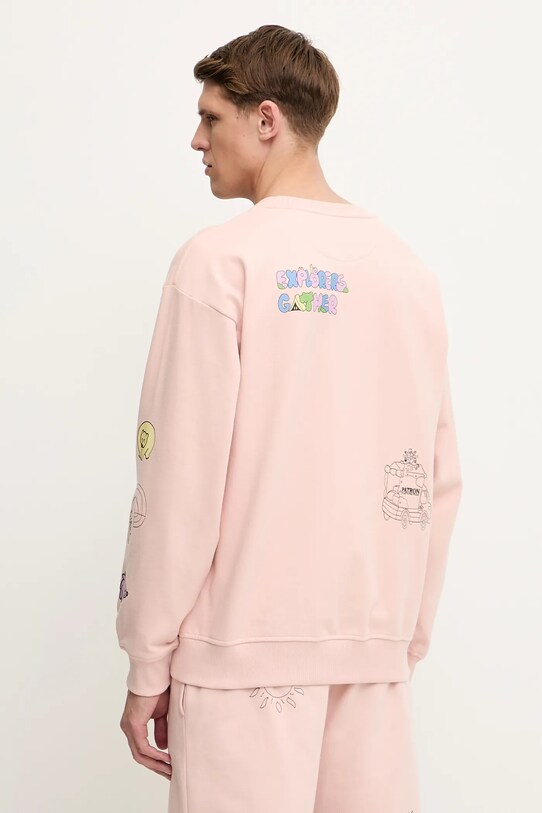 Дрехи Памучен суичър The North Face Mountain Cleanup NF0A8C2ULK61 розов