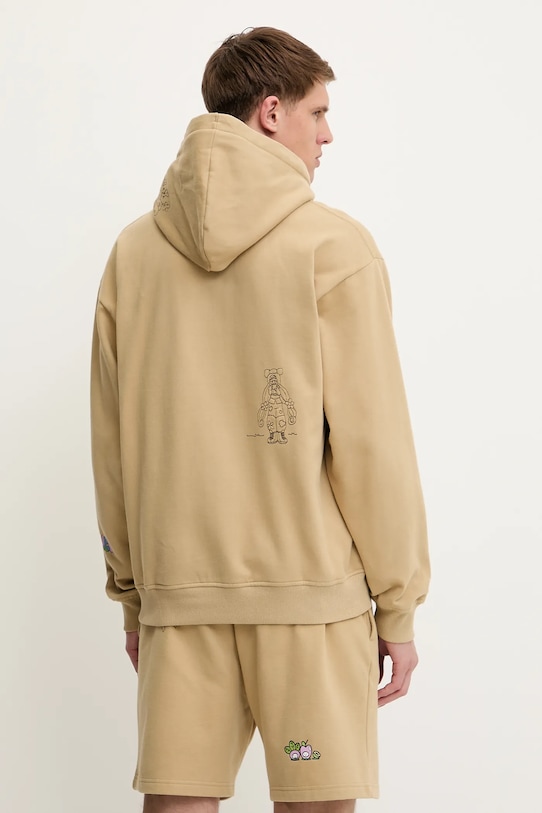 Oblečenie Bavlnená mikina The North Face Mountain Cleanup NF0A8C2VLK51 zelená