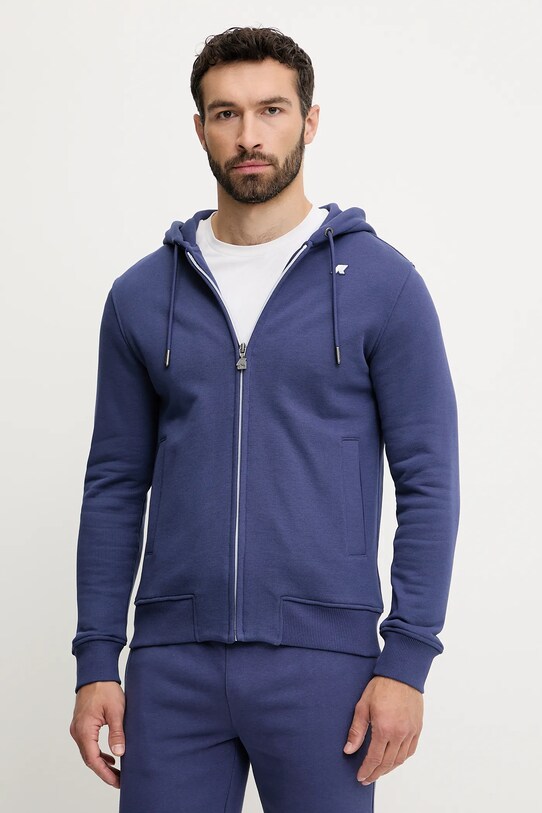 Dukserica K-Way s kapuljačom mornarsko plava K31364W