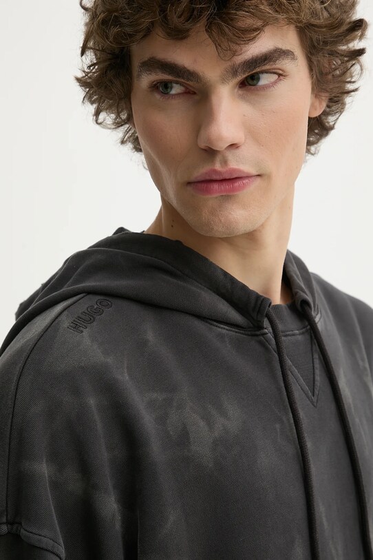 Hugo Blue felpa in cotone 50534273 nero