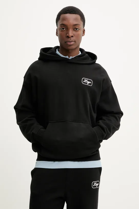 Oblečení Bavlněná mikina Hugo Blue 50545939 černá