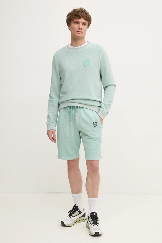 Хлопковая кофта ZADIG&VOLTAIRE JMSS00217.24W.305 бирюзовый SS25