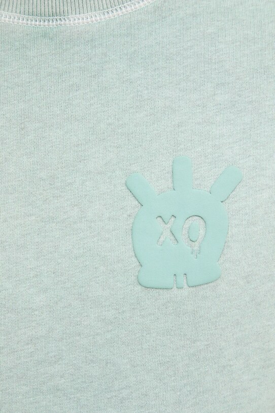 Хлопковая кофта ZADIG&VOLTAIRE JMSS00217.24W.305 бирюзовый