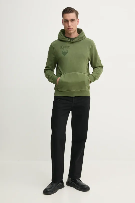 ZADIG&VOLTAIRE bluza bawełniana zielony JMSS01253.300