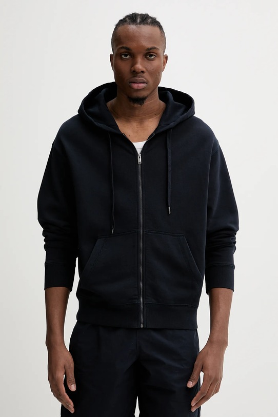 ZADIG&VOLTAIRE bluza bawełniana bawełna granatowy JMSS01296.404