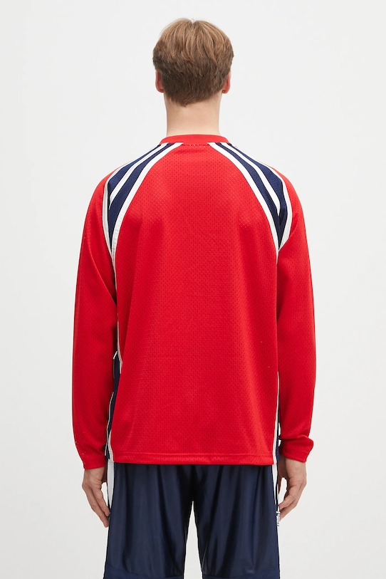 Odzież adidas Originals longsleeve Warm-Up Top JD5376 czerwony