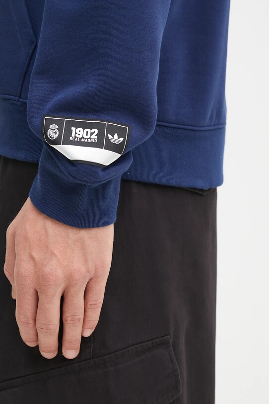 Суичър adidas Performance Real Madrid VRCT Hoodie син JF2584