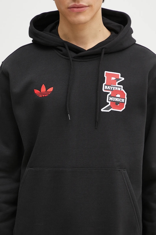 adidas Performance sweatshirt FC Bayern Muenchen VRCT Hoodie black JM8646