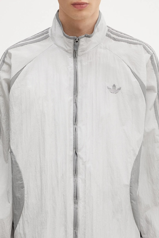 Яке adidas Originals Adicolor 2000S Woven Track Top сив JP1138