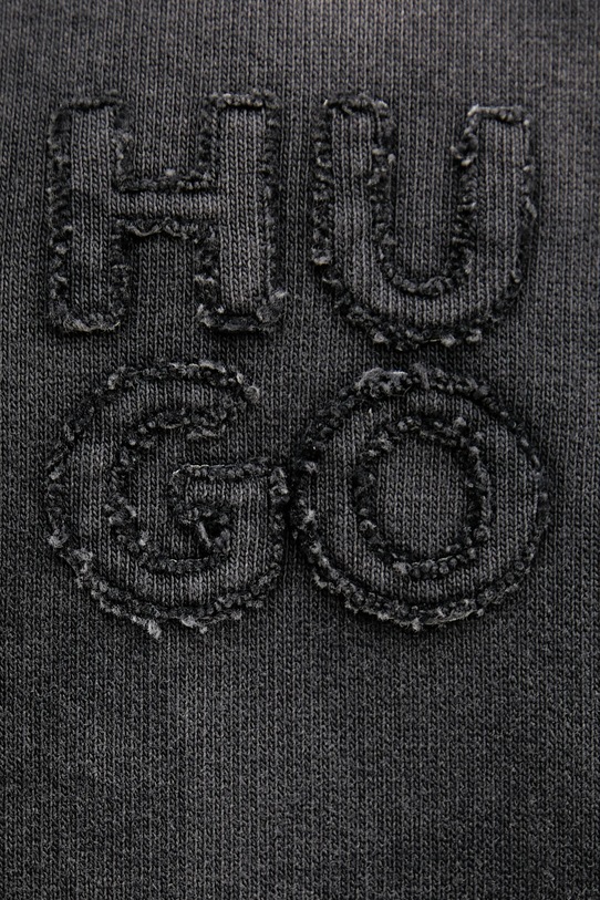 Хлопковая кофта HUGO серый 50535312