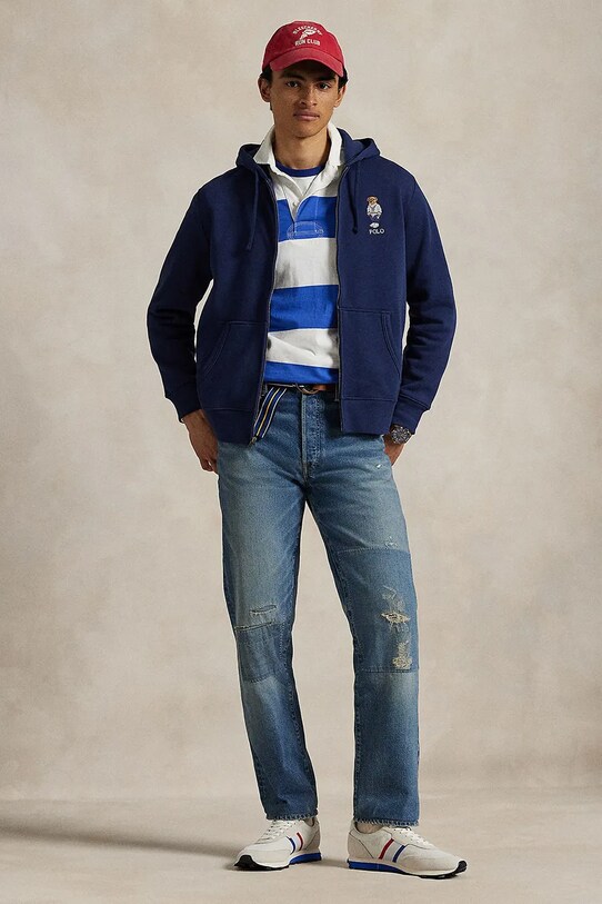 Ρούχα Μπλούζα Polo Ralph Lauren 710963820 σκούρο μπλε