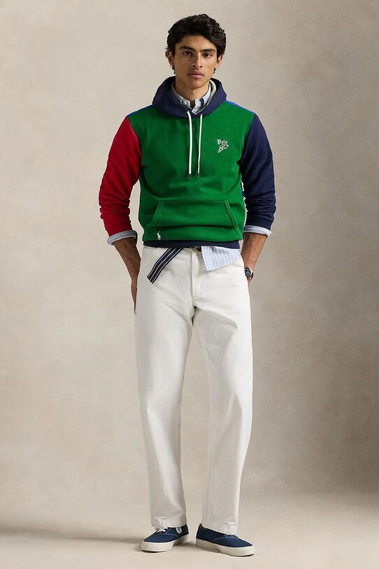 Oblečení Mikina Polo Ralph Lauren 710964429 zelená