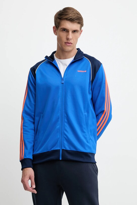 adidas Originals bluză cu modele violet JC8387