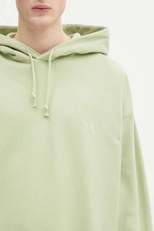 Y-3 bluza French Terry Hoodie zielony JM7864
