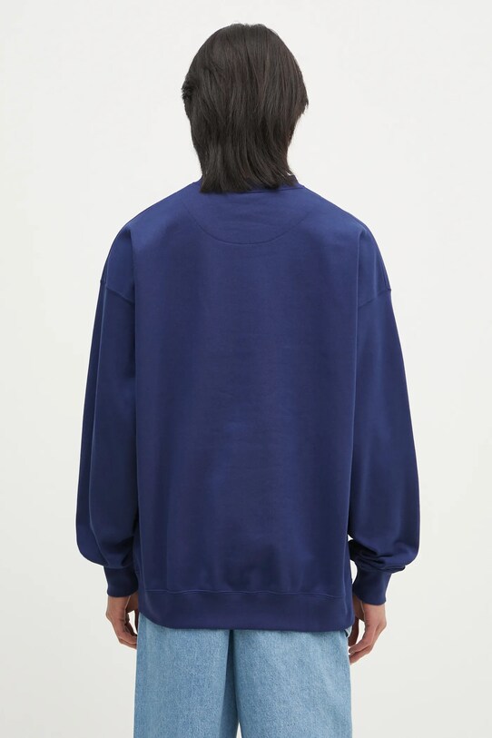 Oblečenie Mikina Y-3 French Terry Crew Sweat JM7867 modrá