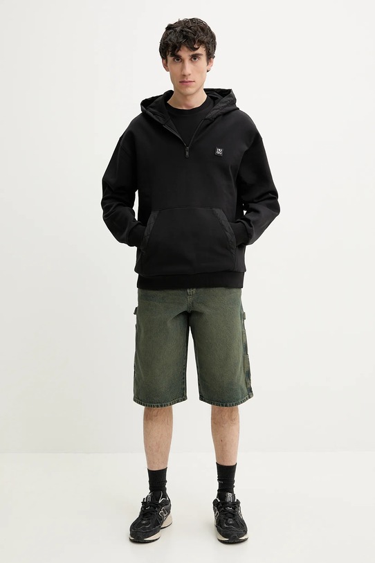 Кофта HUGO 50536348 чёрный SS25