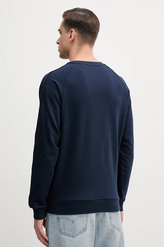 HUGO hanorac lounge din bumbac 50540909 bleumarin SS25