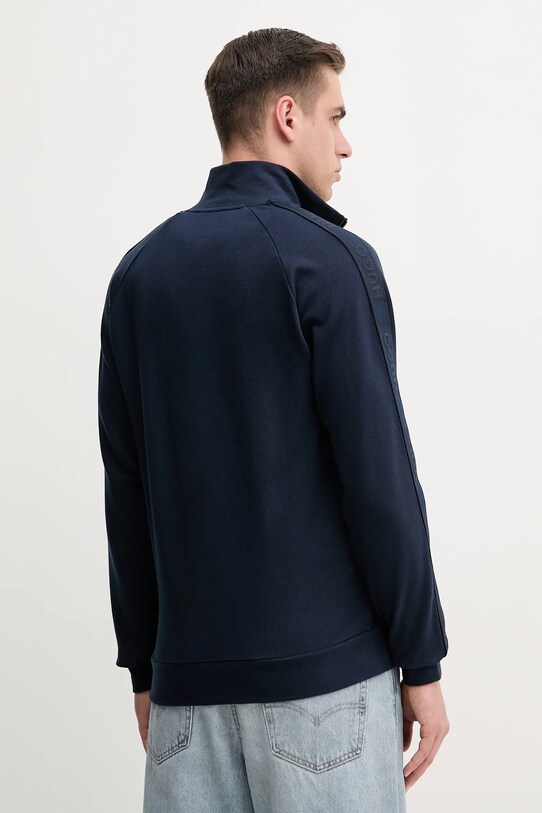 HUGO hanorac lounge din bumbac 50540933 bleumarin SS25