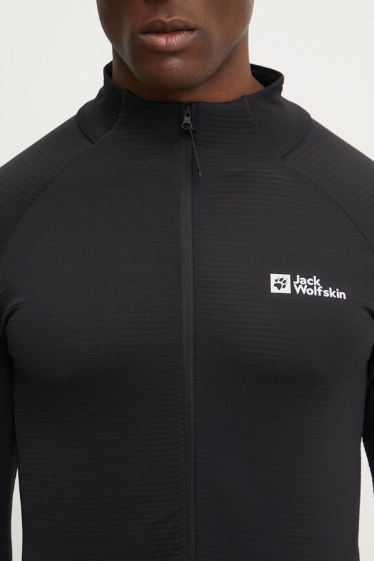 Jack Wolfskin felpa da sport Prelight A63789 nero