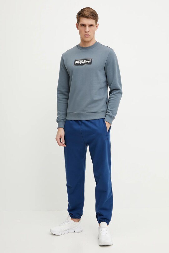 Суичър Napapijri B-Box NP0A4I1AG1Y1 син SS25