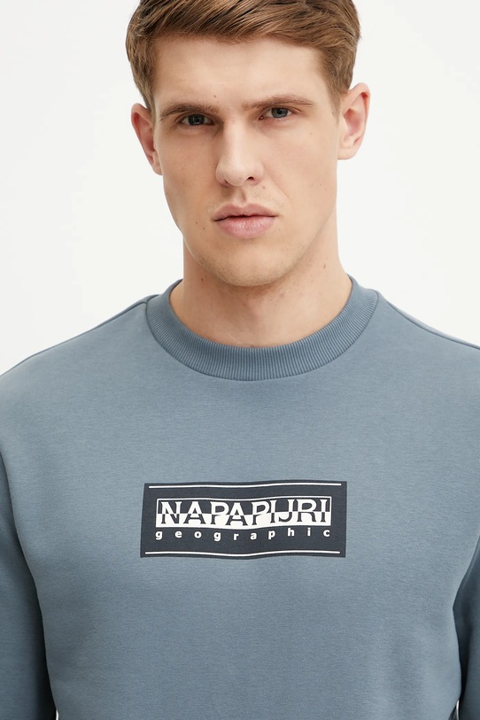 Суичър Napapijri B-Box син NP0A4I1AG1Y1