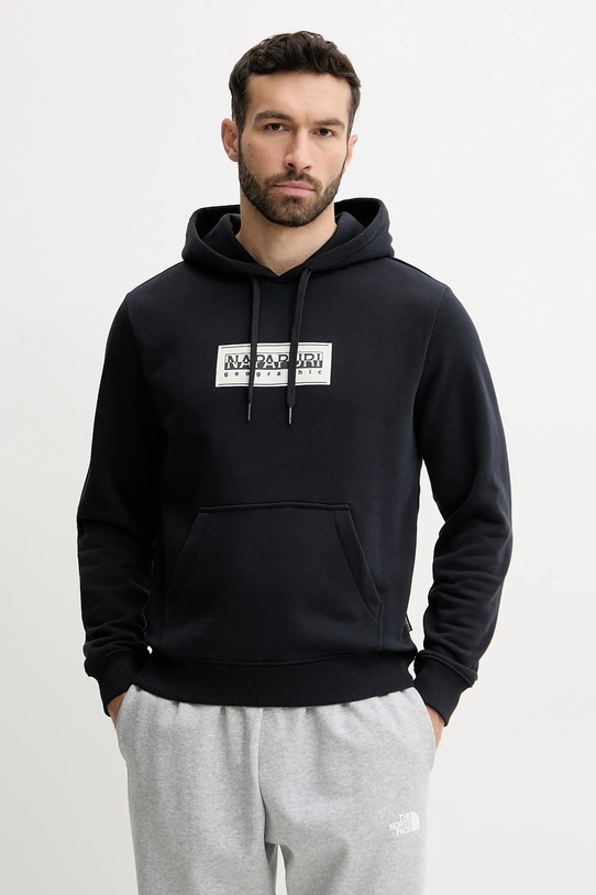 Mikina Napapijri B-Box s kapucí námořnická modř NP0A4I190411