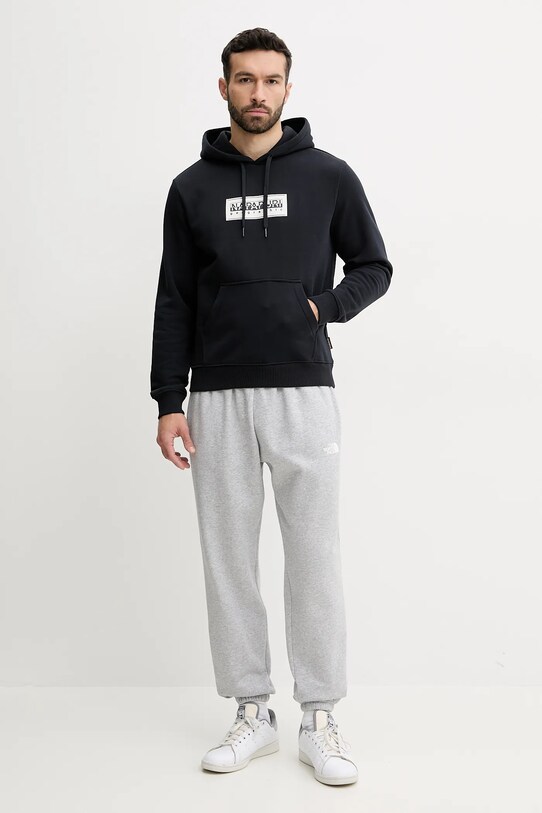 Napapijri bluza B-Box NP0A4I190411 bleumarin SS25