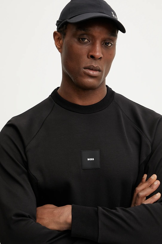 Mikina BOSS Green čierna 50537214