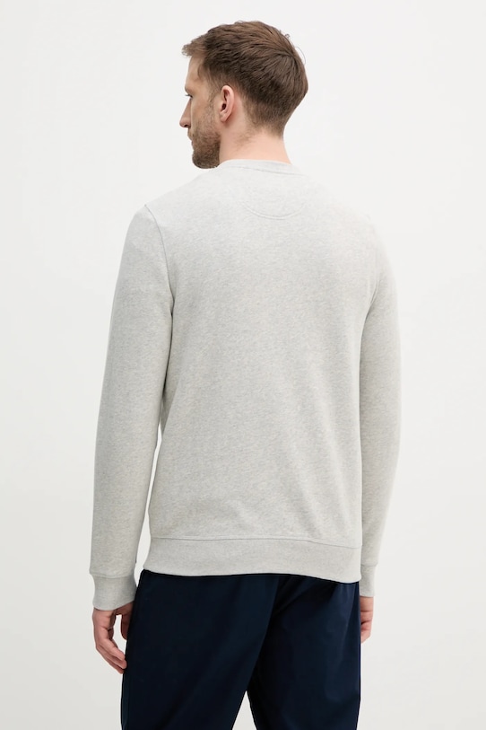 Îmbrăcăminte Barbour hanorac de bumbac Pique Applique Crew Sweatshirt MOL0670 gri