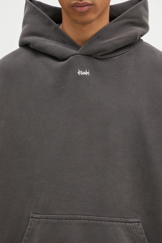 Bavlněná mikina KSUBI Eagle Ekcess šedá MPS25FL009