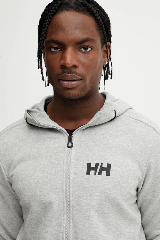 Športová mikina Helly Hansen TECH SWEAT sivá 34498