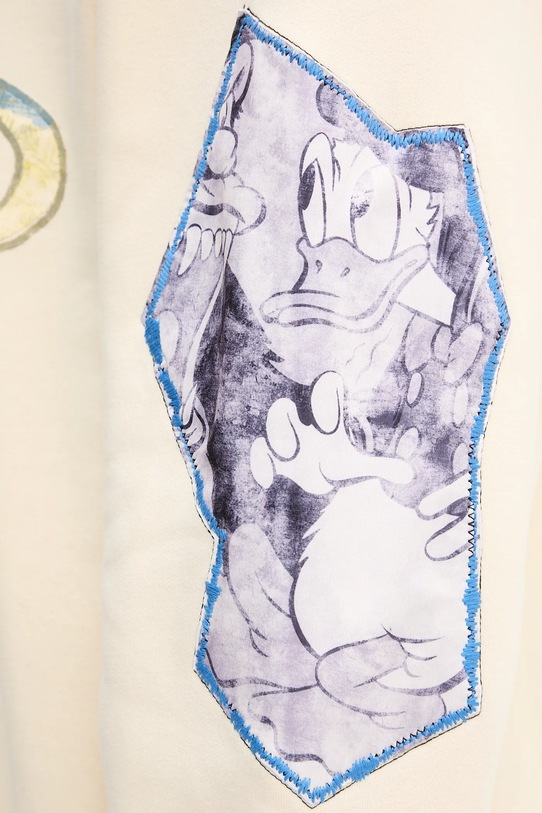 Desigual hanorac de bumbac MICKEY 25SMSK07 bej