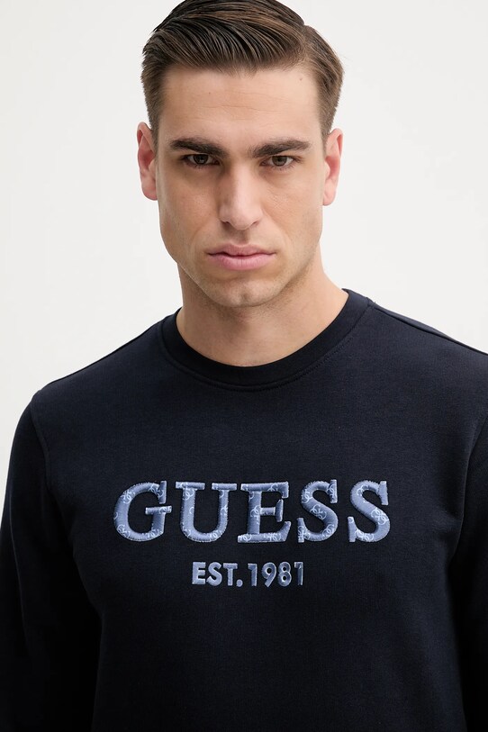 Îmbrăcăminte Guess bluza BEAU M5GQ08.KCN01 bleumarin