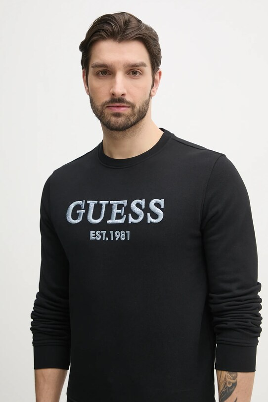 Guess bluza BEAU negru M5GQ08.KCN01