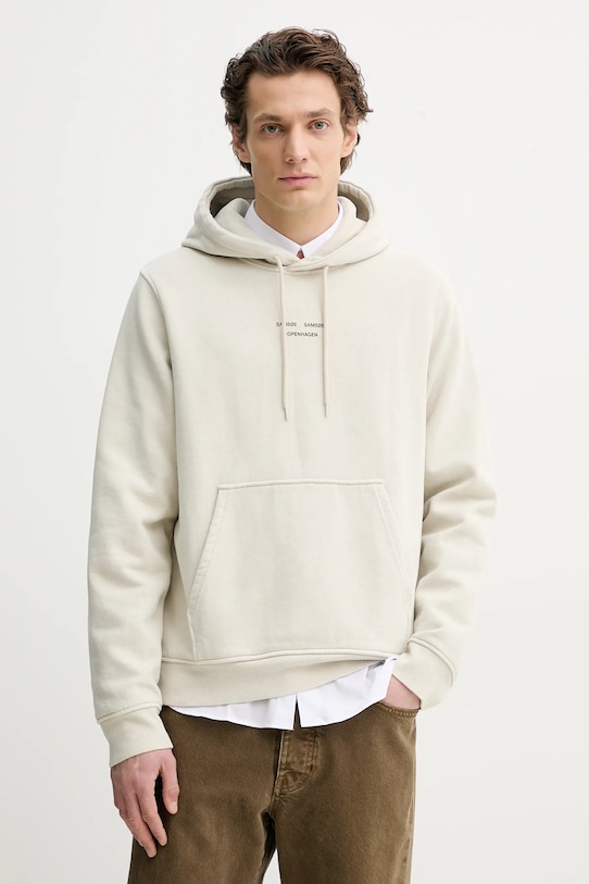 Samsoe Samsoe bluza SAMARCUS print bej M25100086