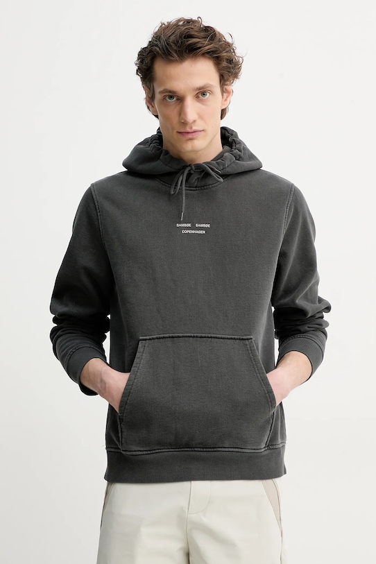 Samsoe Samsoe bluza SAMARCUS print gri M25100086