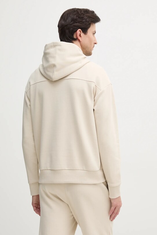 Oblečení Bavlněná mikina Calvin Klein K10K114257 béžová
