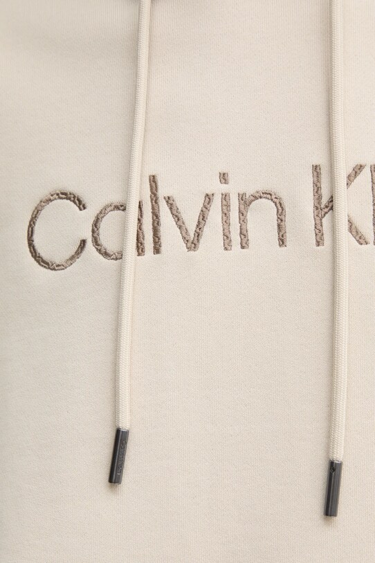 Bavlněná mikina Calvin Klein K10K114257 béžová
