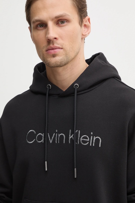 Хлопковая кофта Calvin Klein чёрный K10K114257
