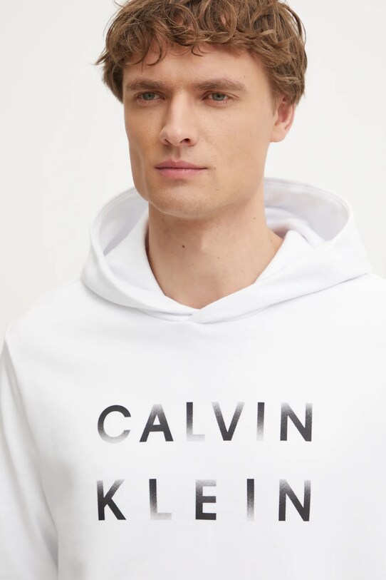 Calvin Klein bluza bawełniana biały K10K114261