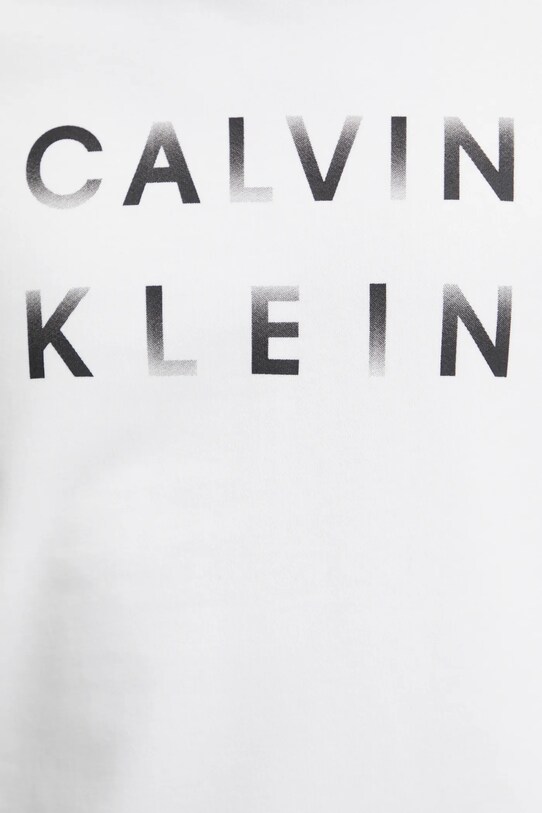 Calvin Klein hanorac de bumbac K10K114261 alb