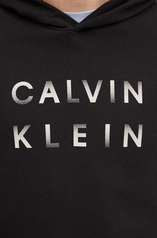 Calvin Klein hanorac de bumbac K10K114261 negru