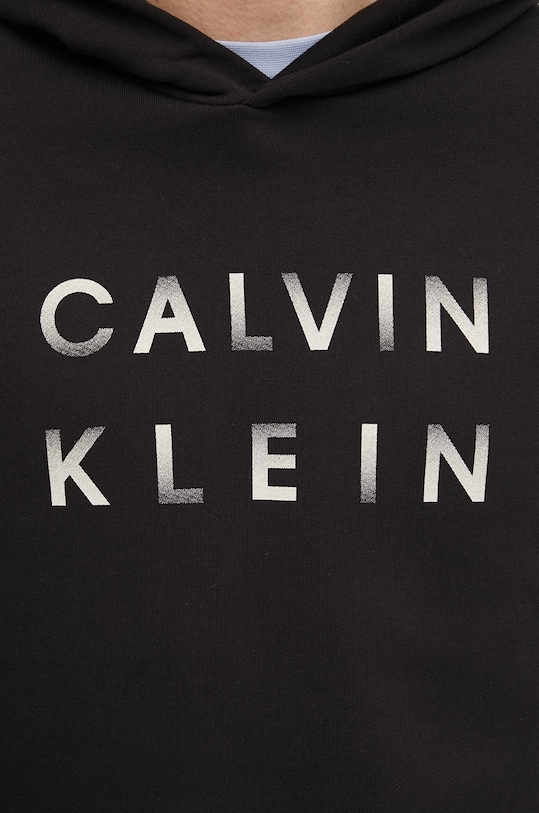 Calvin Klein pamut melegítőfelső K10K114261 fekete