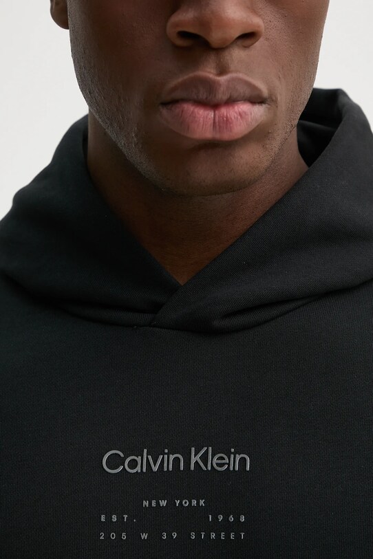 Хлопковая кофта Calvin Klein K10K114262 чёрный