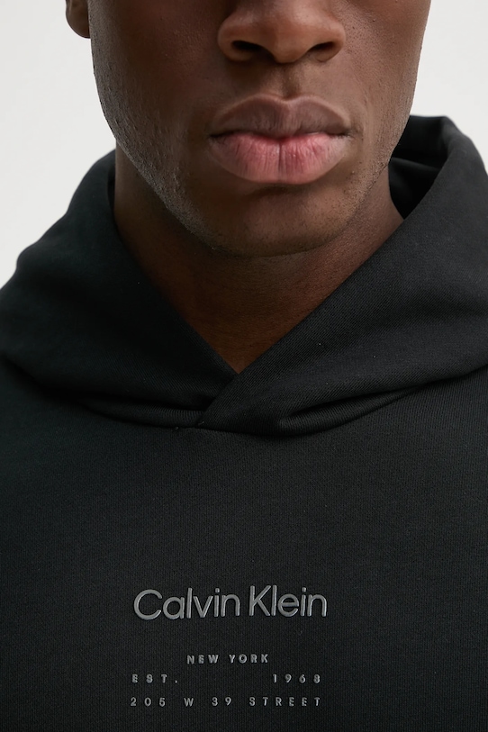 Бавовняна кофта Calvin Klein K10K114262 чорний