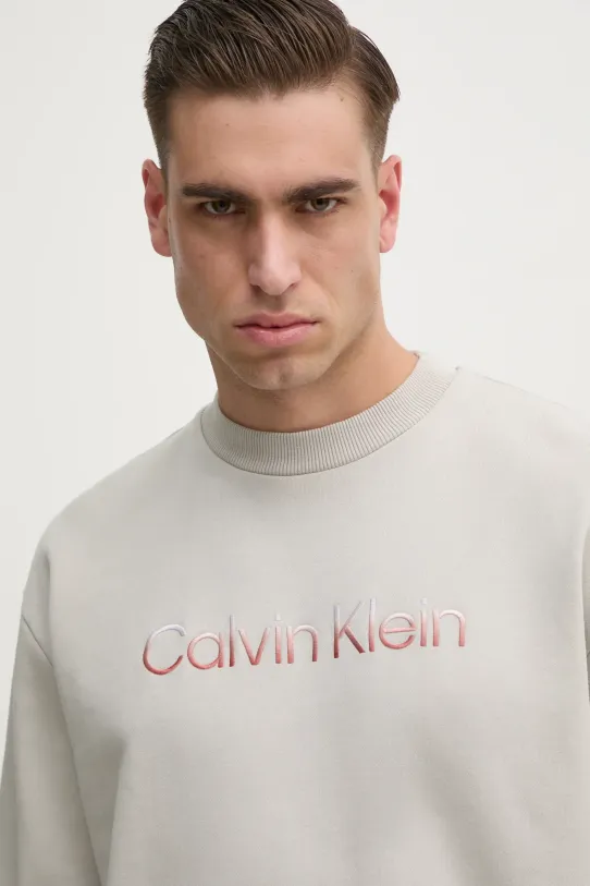 Бавовняна кофта Calvin Klein сірий K10K114265