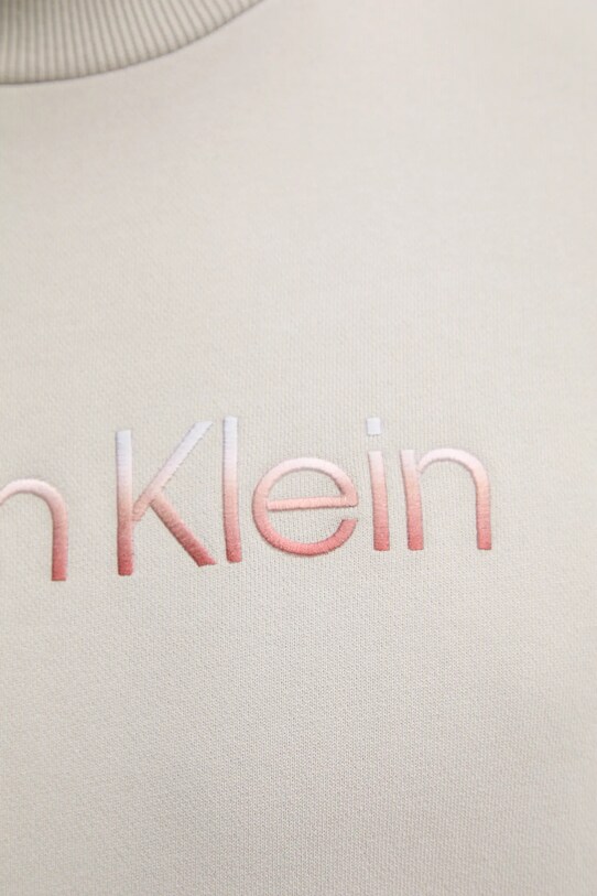 Хлопковая кофта Calvin Klein K10K114265 серый