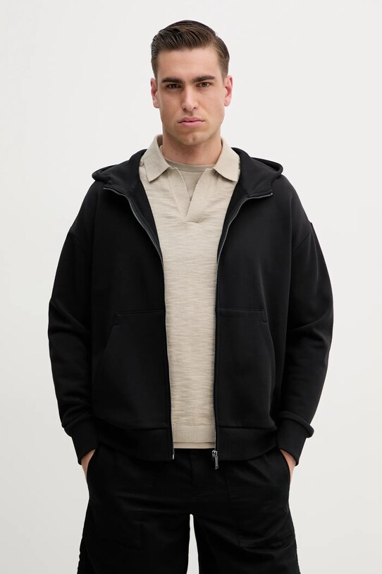 Памучен суичър Calvin Klein памук черен K10K114267