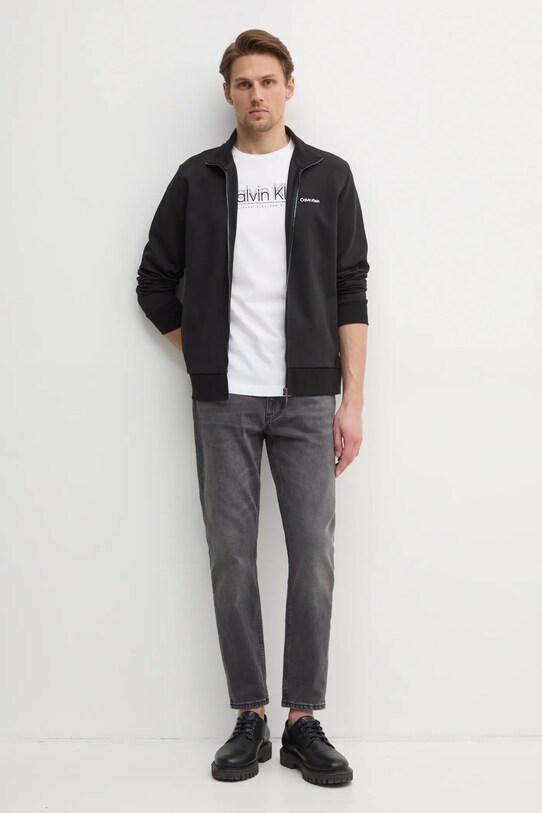 Dukserica Calvin Klein K10K114487 crna SS25